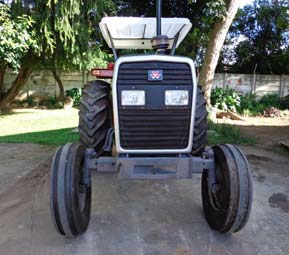 front view MF 375