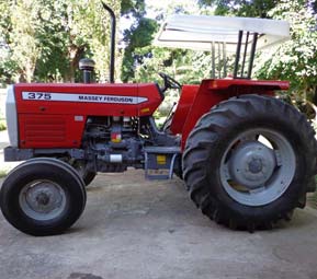 MF 375 side view